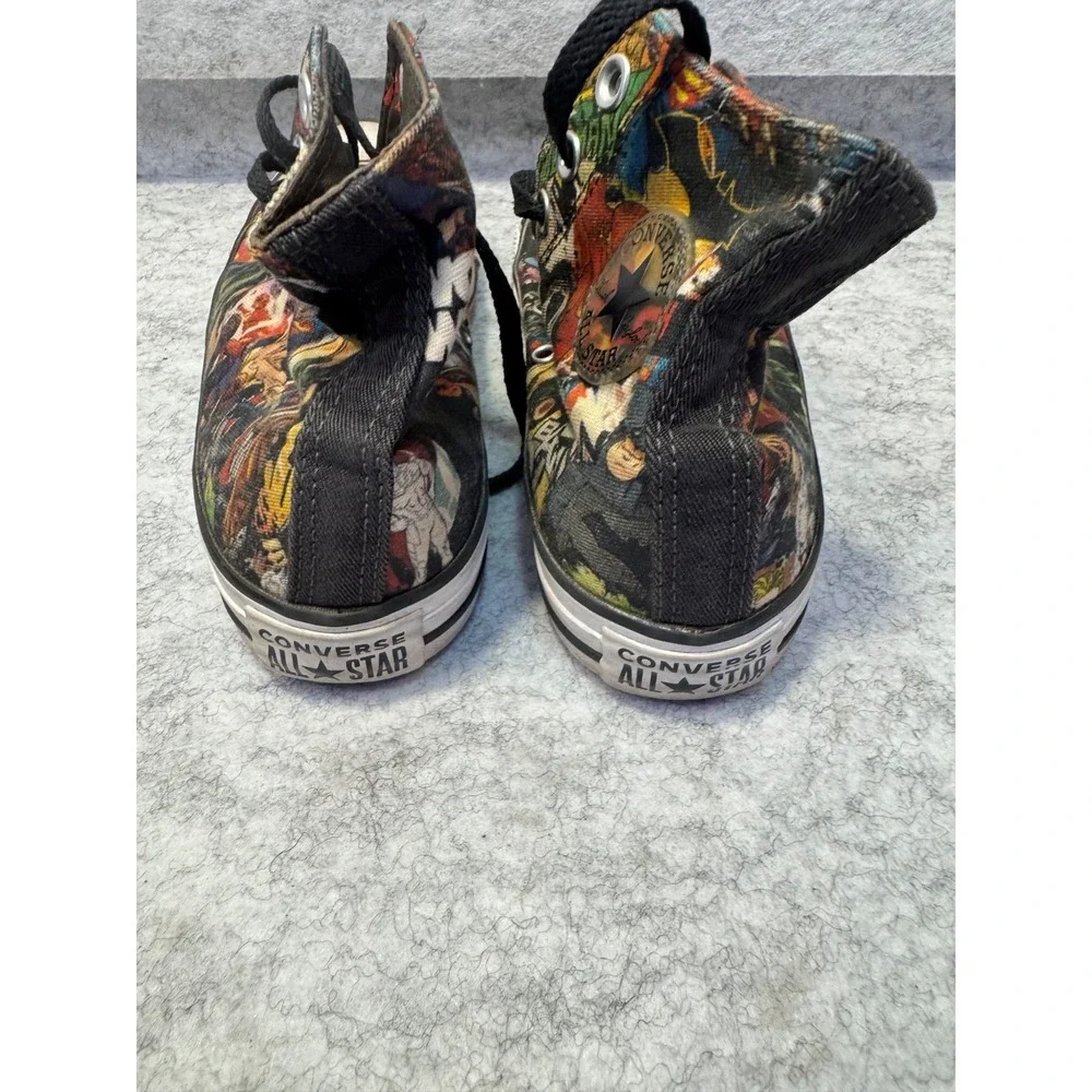 Converse Justice League hi top tennis shoes skater surfer streetware Men's sz 4
